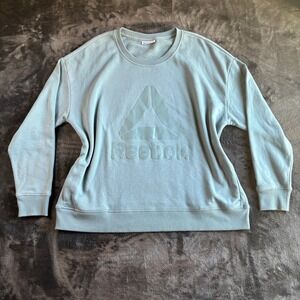 Reebok Sweatshirt Pullover Crewneck Casual Athleisure Comfy Everyday Wear‎